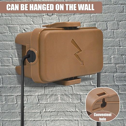 Hrensaw Small Weatherproof Electrical Connection Box, Outdoor Electrical Box - Image 4