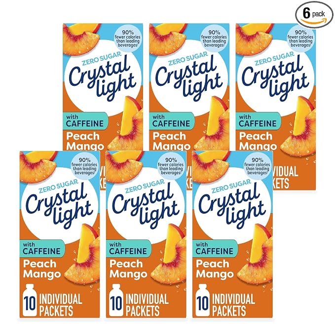 Crystal Light On The Go Peach Mango by CrystalLight