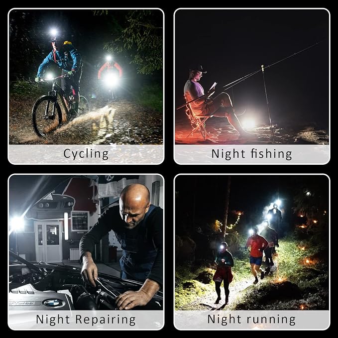 MAKDAK COB Rechargeable Keychain Flashlight 4Pack, High Lumen Super Bright LED - Image 7