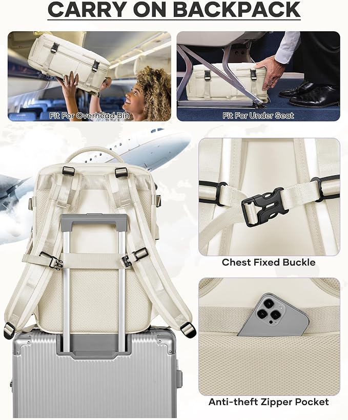 coofay Vacuum Backpack Travel - Image 7