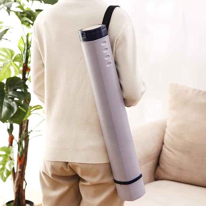 2-Pack Extendable Poster Tubes Expand from 24.5” to 40” - Image 6
