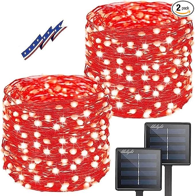bhclight Solar String Lights Outdoor by BHCLIGHT