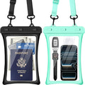 CACOE [Floatable Floating Universal IPX8 Waterproof Phone case 2 Pack-Up to by CACOE