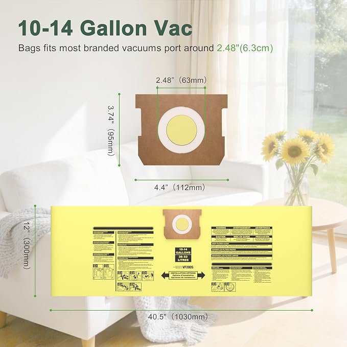 12 Pack 10-14 Gallon Vacuum Bags - Image 5