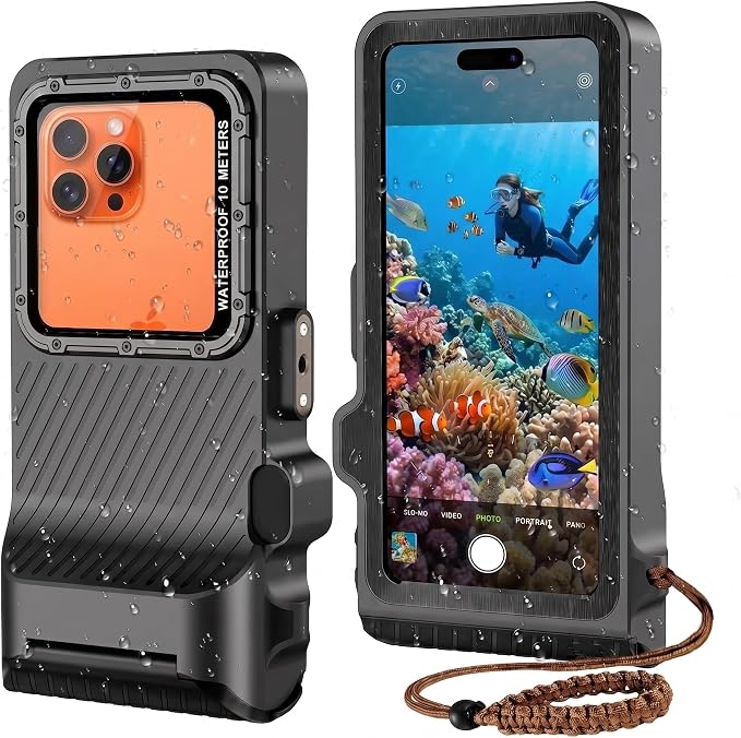 Diving Phone Case for iPhone 17 16 15 14 13 Pro Max Galaxy S25 S24 S23 Ultra by Smarich