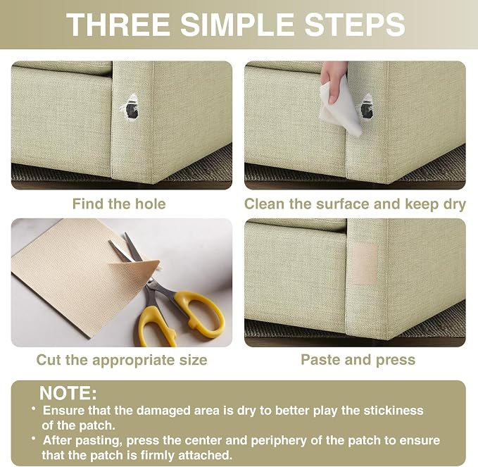 Gheeidau Canvas Repair Tape 4×70 Inch Waterproof Self-Adhesive Fabric Repair - Image 7