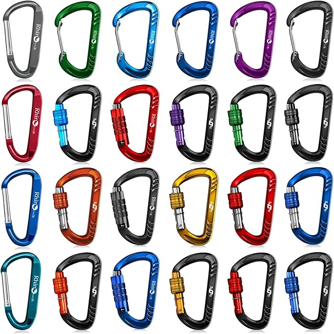 Rhino Produxs 12kN Heavy Duty Carabiner Clips, - Image 6