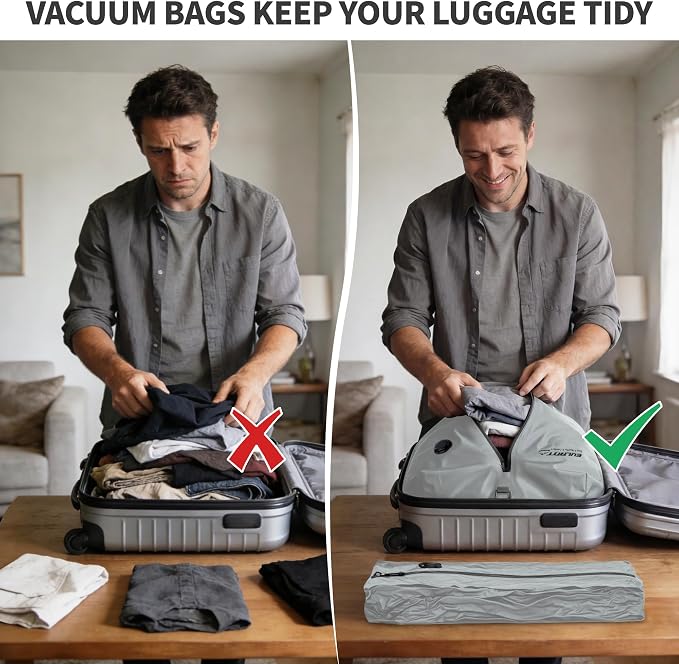 Reusable Vacuum Bags for Travel - Image 7