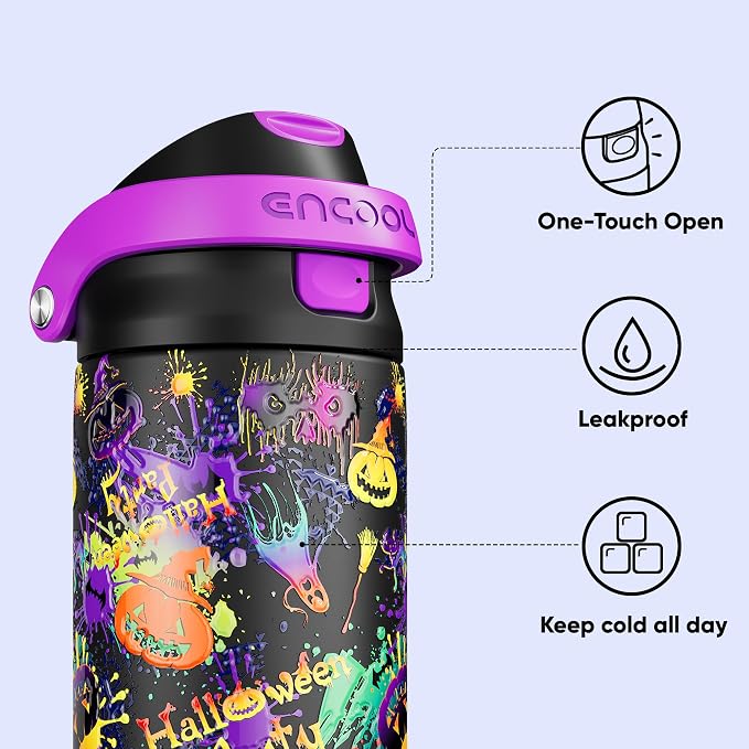 Encool SwiftSip Insulated Stainless Steel Water Bottle - Image 5
