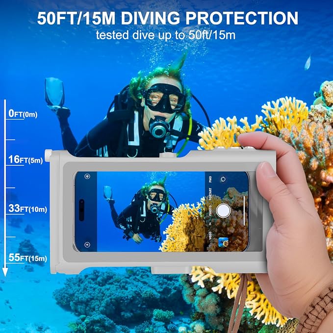 Universal Underwater Phone Diving Case - Image 3