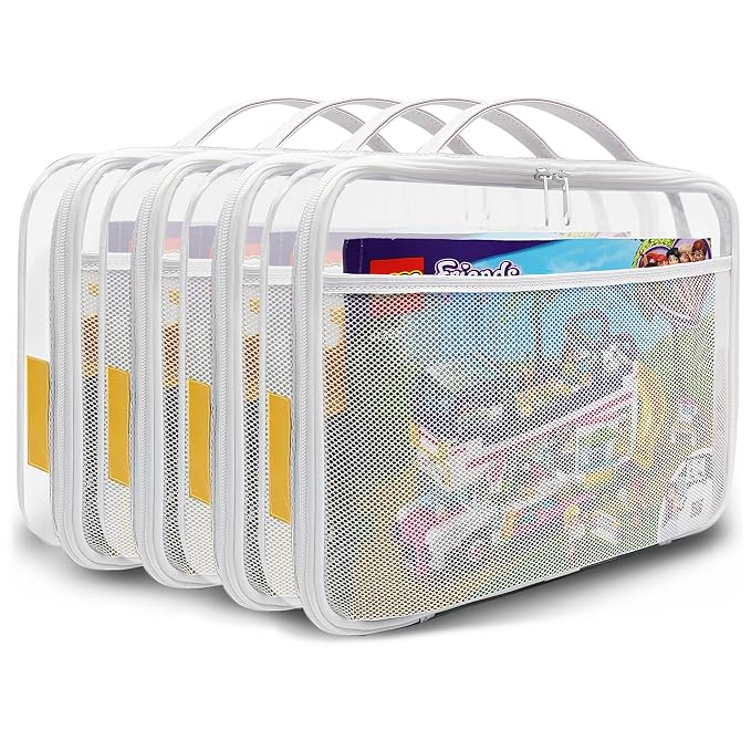 holay 4 Packs Large PVC Toy Storage Organizer by OrganizeYourLifeWithholay