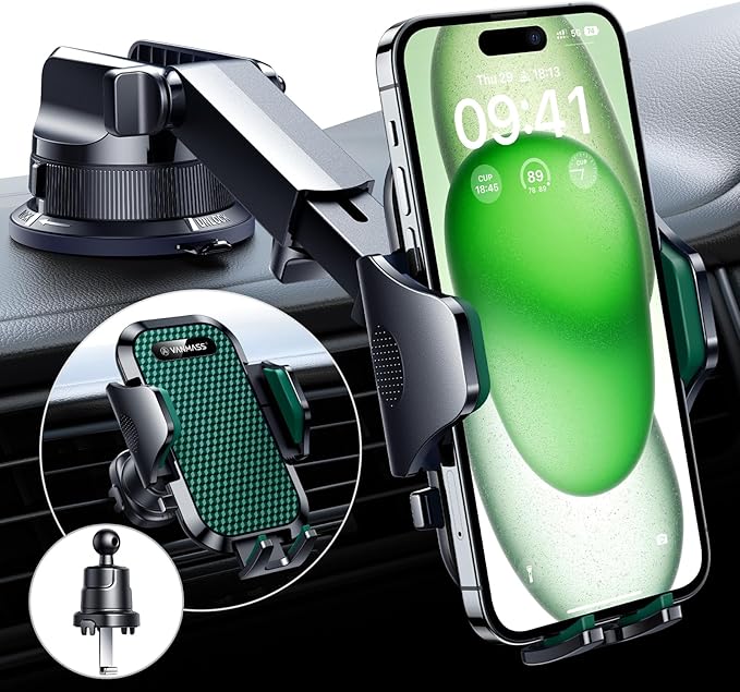 VANMASS Car Phone Holder Cell Phone Mount by VANMASS