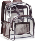 Vorspack Clear Backpack Heavy Duty PVC Transparent Backpack by Vorspack
