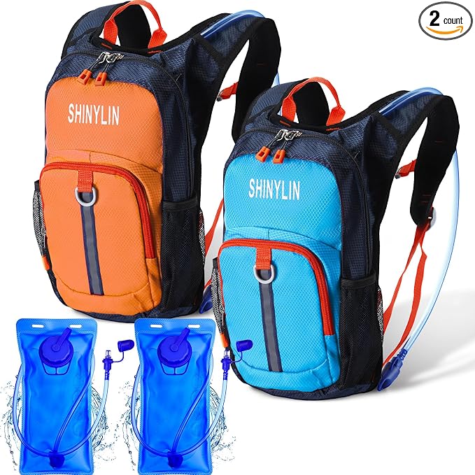 Shinylin 2 Pcs Kids Hydration Backpack by Shinylin
