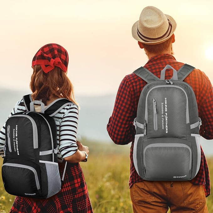ZOMAKE Lightweight Packable Backpack - 35L Light Foldable Hiking Backpacks - Image 7