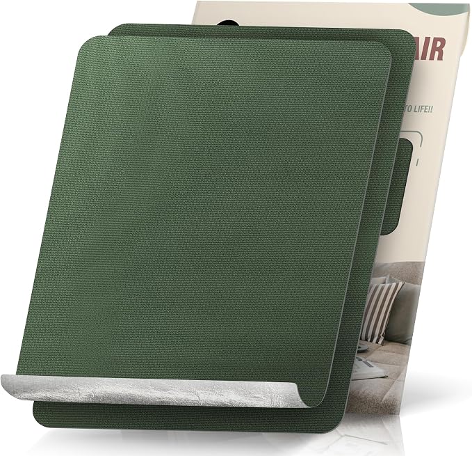 2 Pieces 9 x 11 inch Canvas Repair Patches Canvas Fabric Patch Self-Adhesive by OAZ