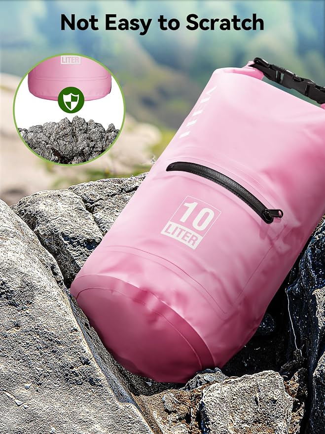 HEETA Waterproof Dry Bag with Front Zippered Pocket - Image 6