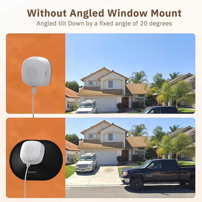 Window Mount for Girafit Window Camera W150, Adjustable Angle Tilt, No Screws - Image 3
