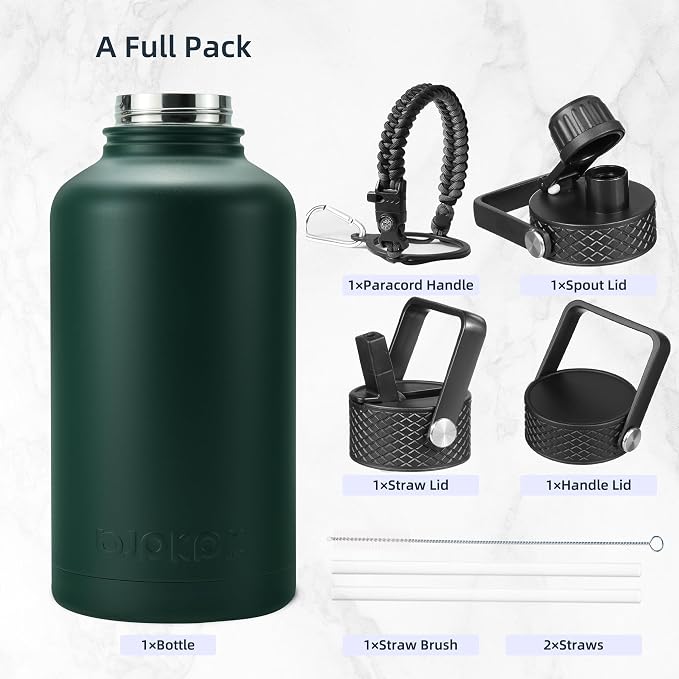 BJPKPK Half Gallon Insulated Water Bottles - Image 4