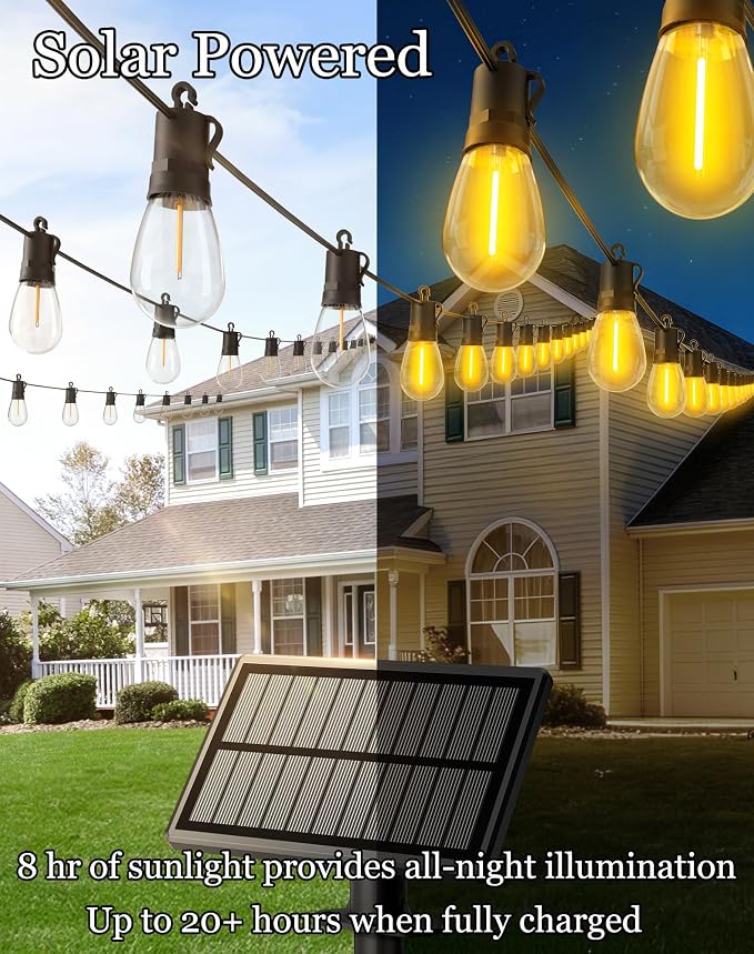 100ft-Solar-Powered-Lights-Outdoor-Waterproof-String - Image 3