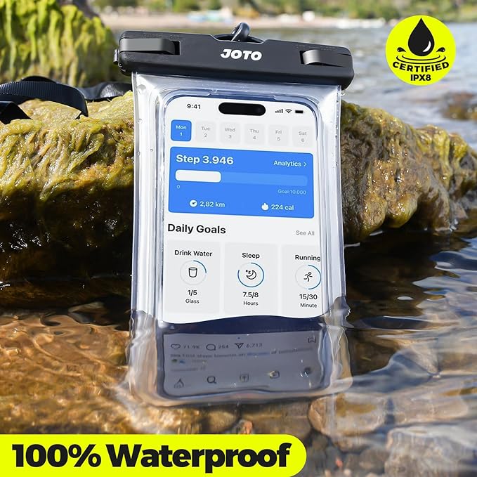 JOTO 2 Pack Universal Waterproof Phone Case - Image 2