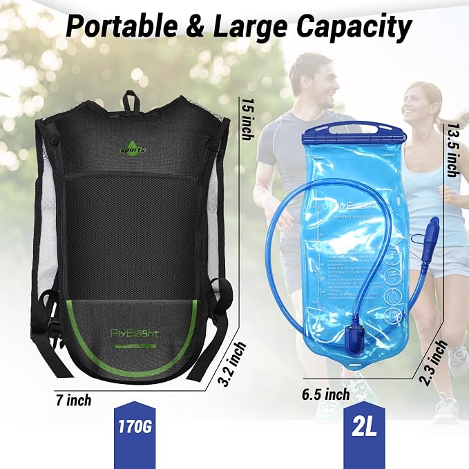2Pack Hydration Backpack for Hiking - Image 2