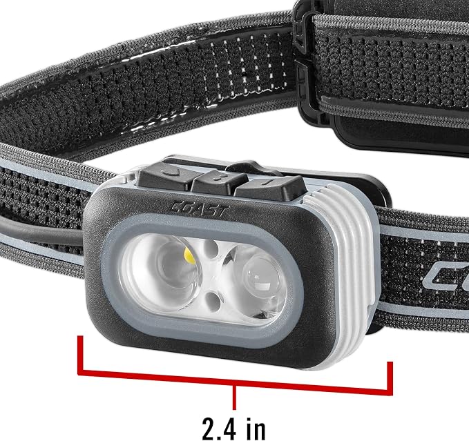 Coast RL20R 1000 Lumen Tri-Color LED Rerchargeable Headlamp - Image 10