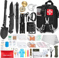 238Pcs Emergency Survival Kit and First Aid Kit, Professional Survival Gear Tool by Taimasi