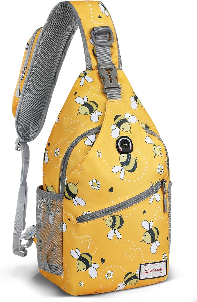 ZOMAKE Sling Bag, Small Crossbody Sling Backpack, Water Resistant Shoulder by ZOMAKE