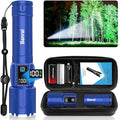Rechargeable Tactical Flashlights 2000 High Lumens - 5000mAh Super Bright LED by Banral