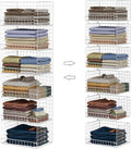 Yociyoga 6-Tier Stackable Closet Organizers and Storage Shelves, Closet Shelf by FollowWithYociyogaTogether