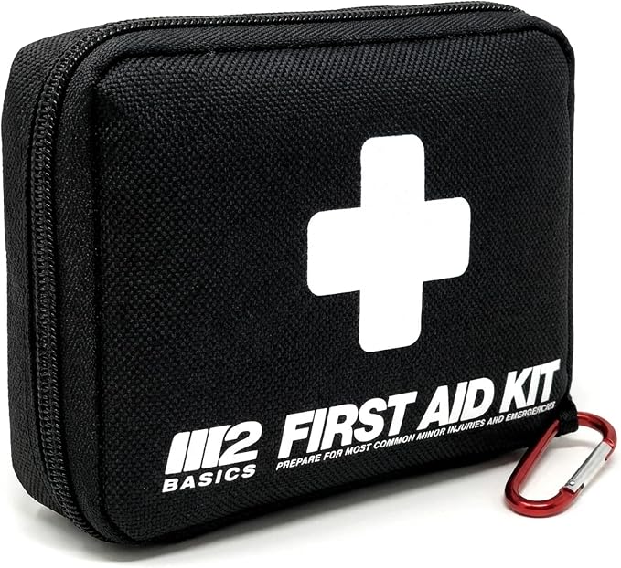 M2 BASICS Compact First Aid Kit, 150 Pieces, Portable Emergency Kit - Image 9