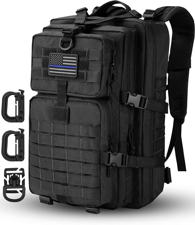 Hannibal Tactical MOLLE Assault Backpack, Tactical Backpack Military Army by HannibalTactical