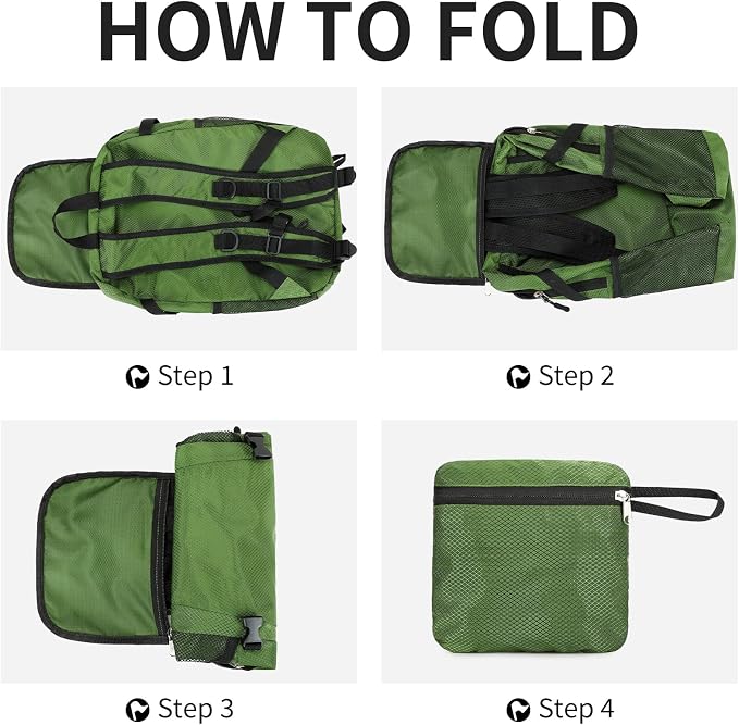 Small Hiking Backpack Travel Lightweight Hiking Packable Daypack - Image 5
