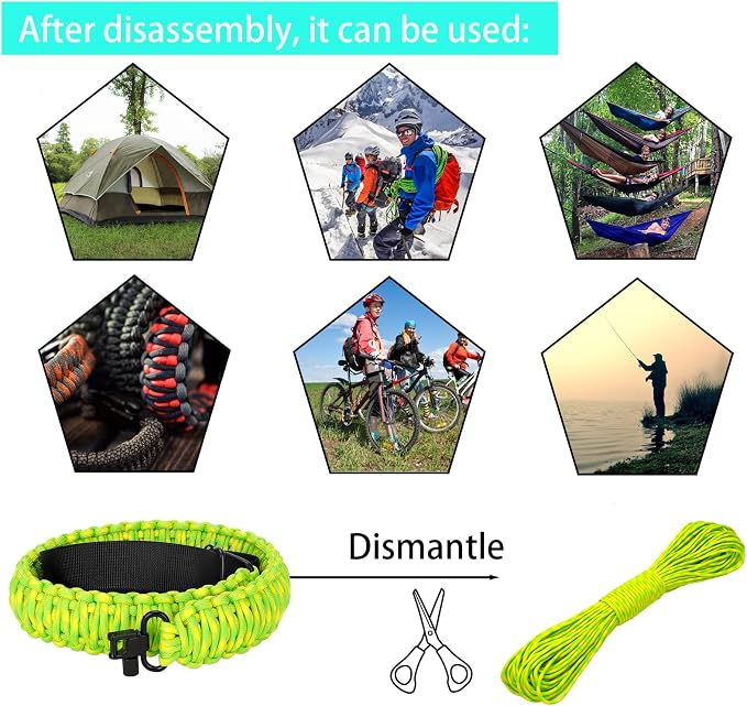 Double Braide 550LB Shotgun Sling 2 Point Paracord Rifle Sling, Non-Slip - Image 5