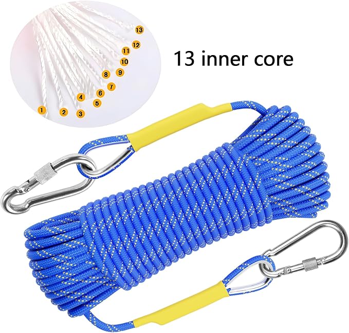 X XBEN Outdoor Climbing Rope 10M 20M 30M 50M 70M 152M 352M Static Rock Climbing - Image 2