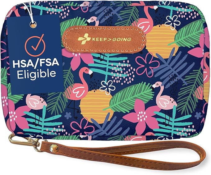 KeepGoing Travel First Aid Kit for Kids – 130 Pc. for Car, Diaper Bag & Backpack by KEEP%3EGOING