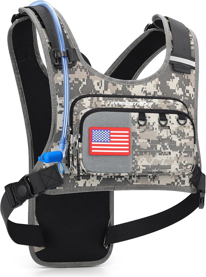 Maelstrom Running Vest, Detachable Hydration Backpack - Image 9