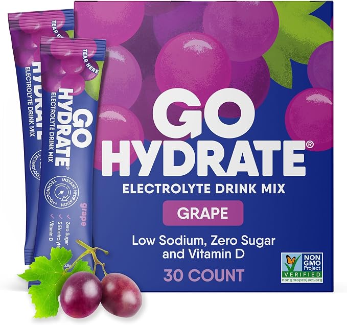 GoHydrate Instant Hydration Powder Packets by GoHydrate