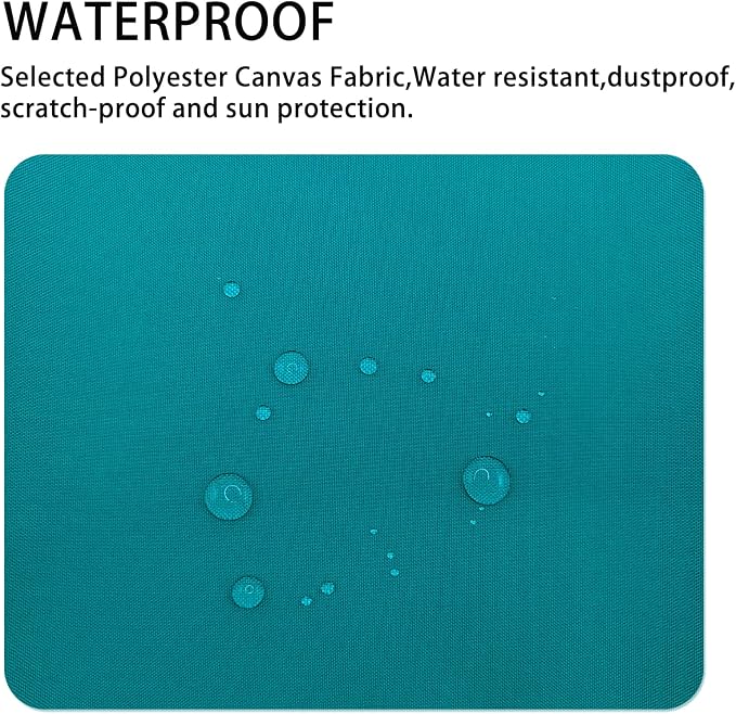 Gheeidau Canvas Repair Patch 9×11 Inch 3Pcs Waterproof Self-Adhesive Fabric - Image 2