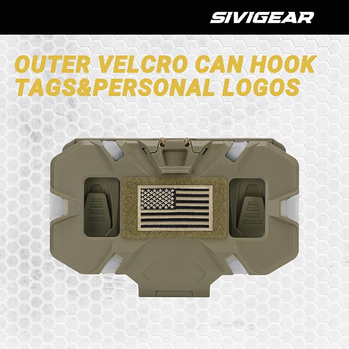 Tactical Molle Phone Holder for Plate Carrier Vest, Quick Release & Adjustable - Image 8