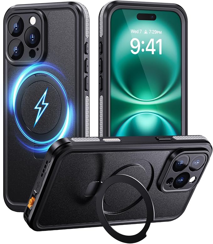Lanhiem Magnetic for iPhone 16 Pro Case, IP68 Waterproof Case by LanhiemHome
