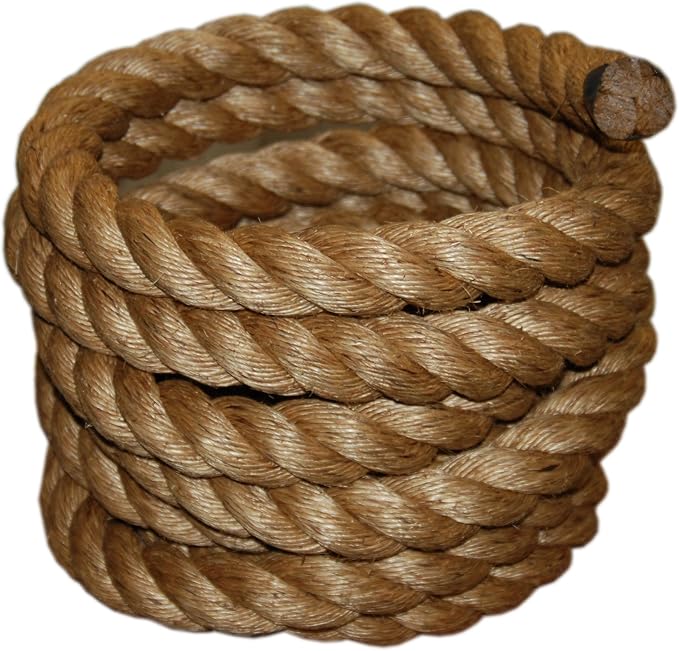 T.W Evans Cordage 1-1/2-Inch by 50-Feet Pure Number-1 Manila Rope by Unknown