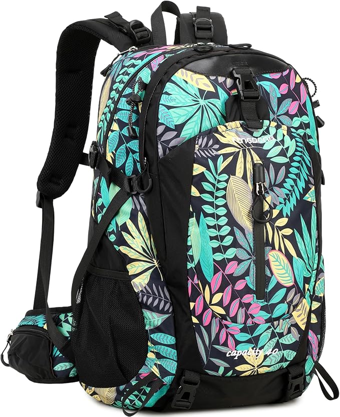 FENGDONG 40L Waterproof Lightweight Outdoor Daypack Hiking, Travel Backpack by FENGDONG