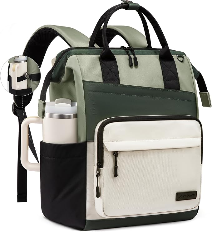 LOVEVOOK Laptop Backpack for Women, 15.6 Inch Travel Backpack for Work College by LOVEVOOK