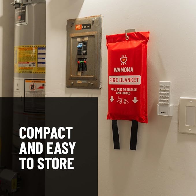 Fire Suppression Blanket with Hooks - Image 8