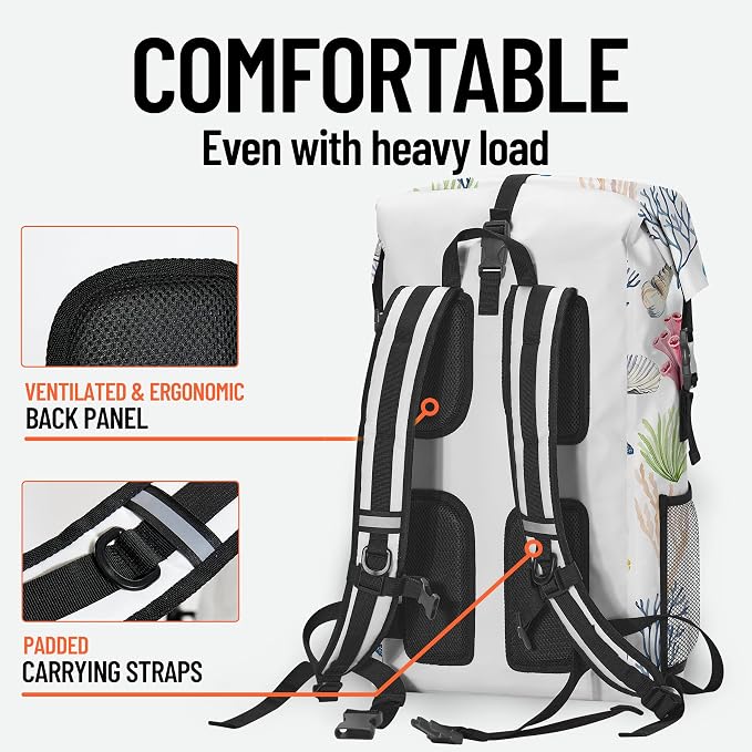 Dry Bag Waterproof for Women Men, 5L Roll Top Lightweight Dry Storage and - Image 6