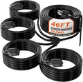 PlugSaf 1 to 4 Splitter Outdoor Extension Cord by PlugSaf