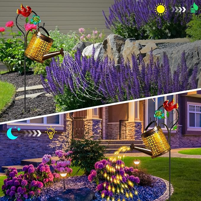 Solar Lanterns Cardinal Granden Decor, Watering Can - Image 3