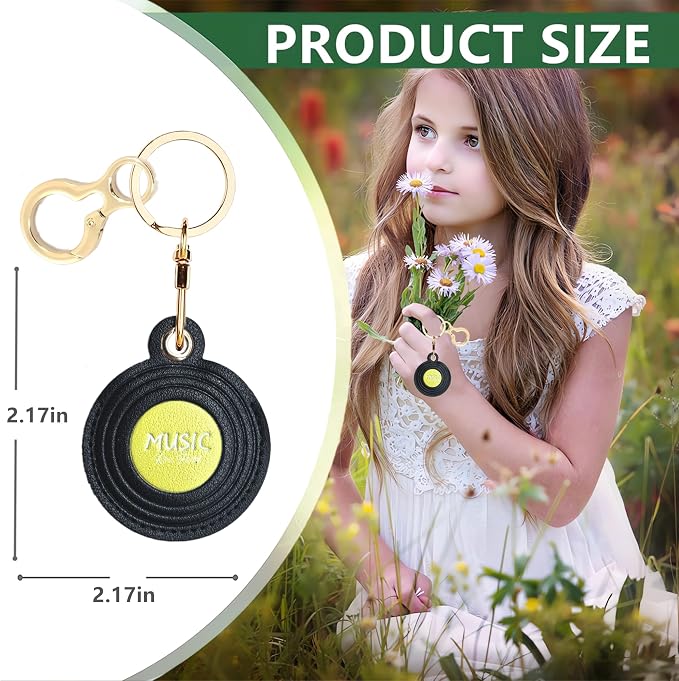 Leather Keychain Holder Case Compatible - Image 2